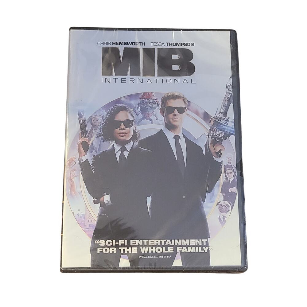 Men in Black: International (DVD,2019) Chris Hemsworth Tessa Thompson sealed new